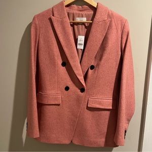 NWT LOFT Pink Oversized Blazer